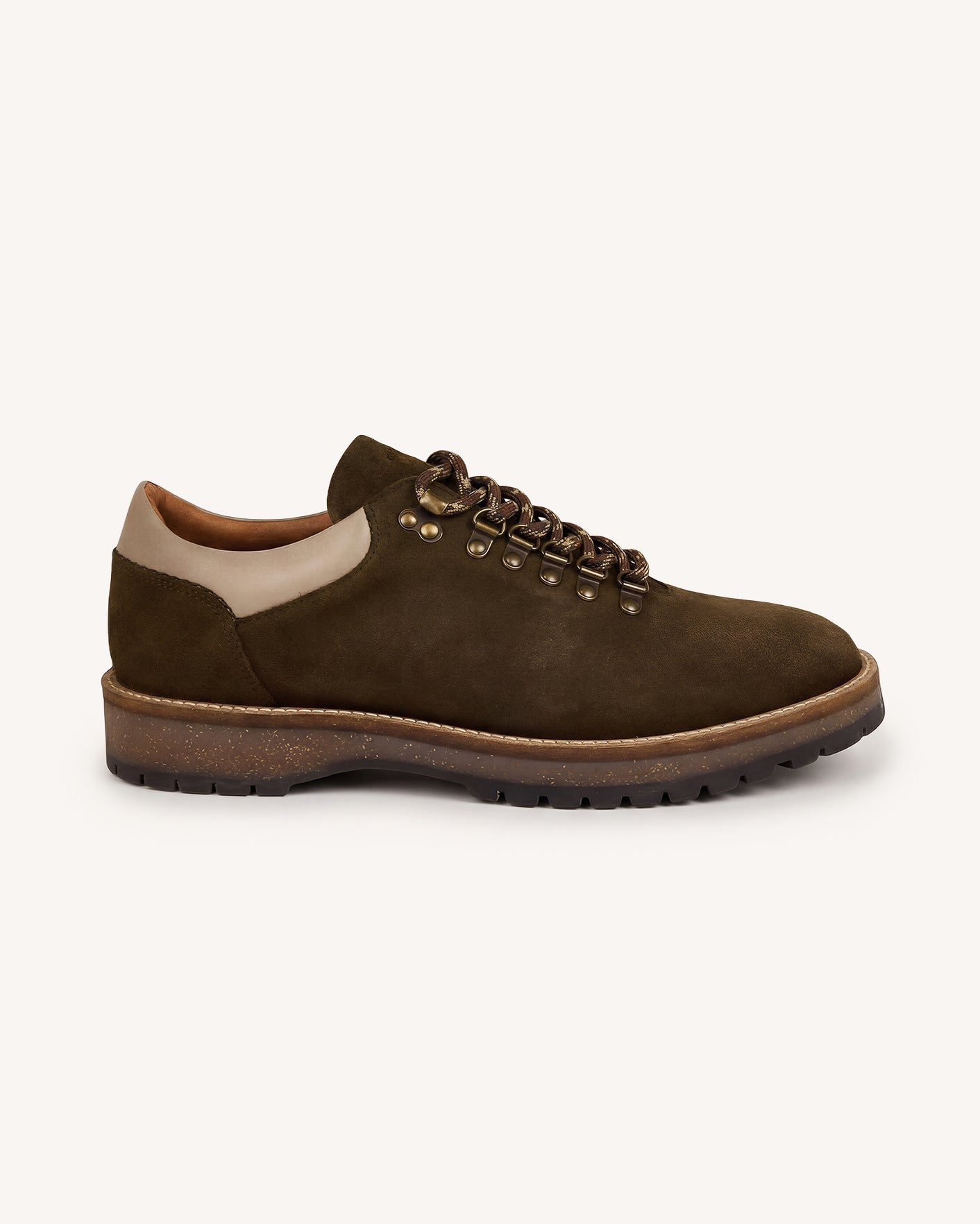 Chaussures basses en cuir suédé, FAGUO