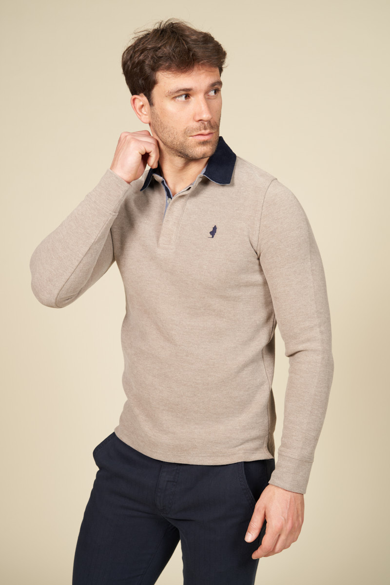 Polo manches longues chaud, MCS