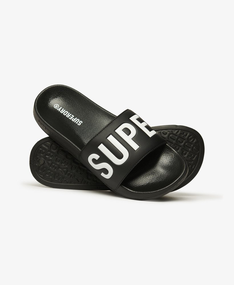 Sandales de piscine à motif Core, SUPERDRY