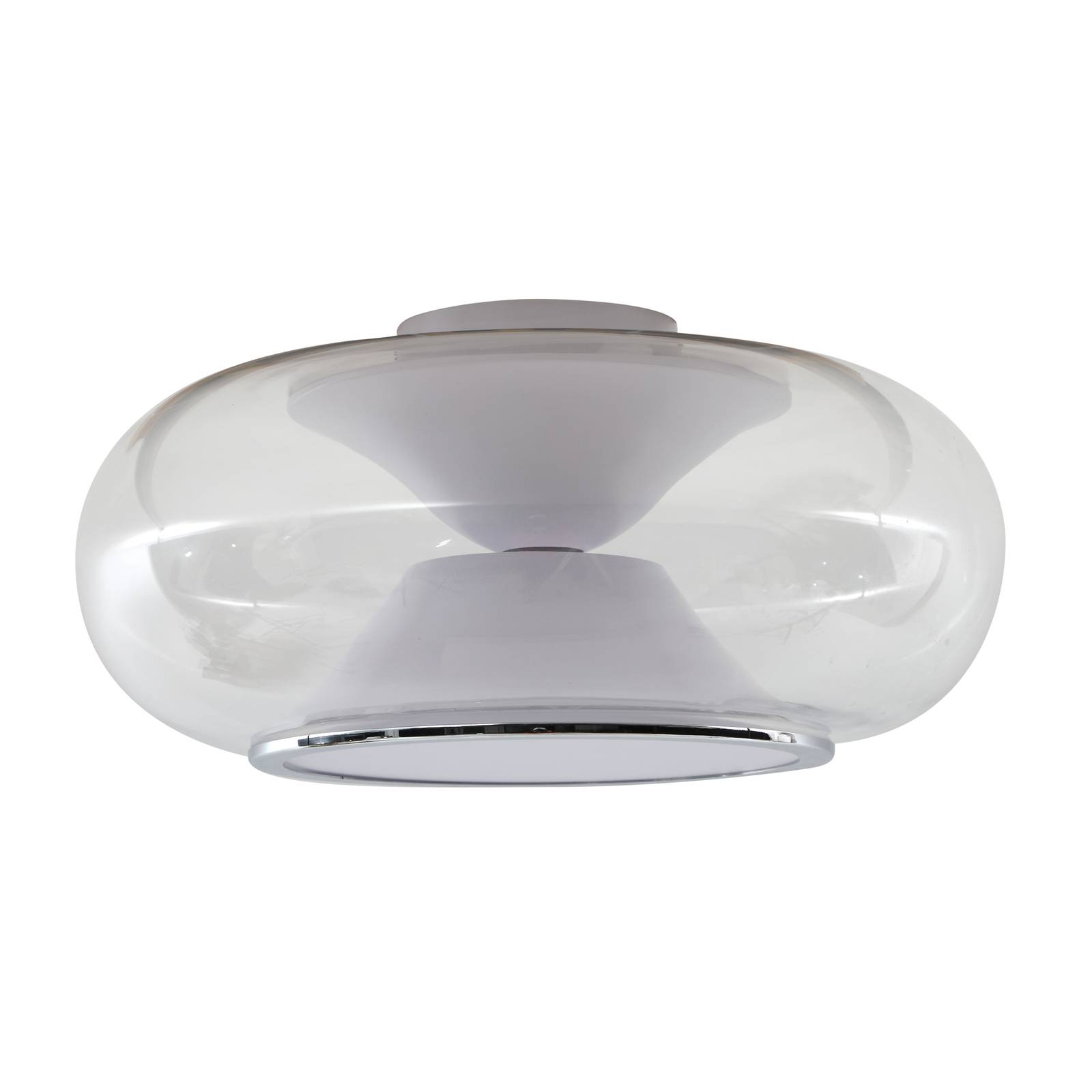 Plafonnier en verre moderneLED, Orasa, LUCANDE