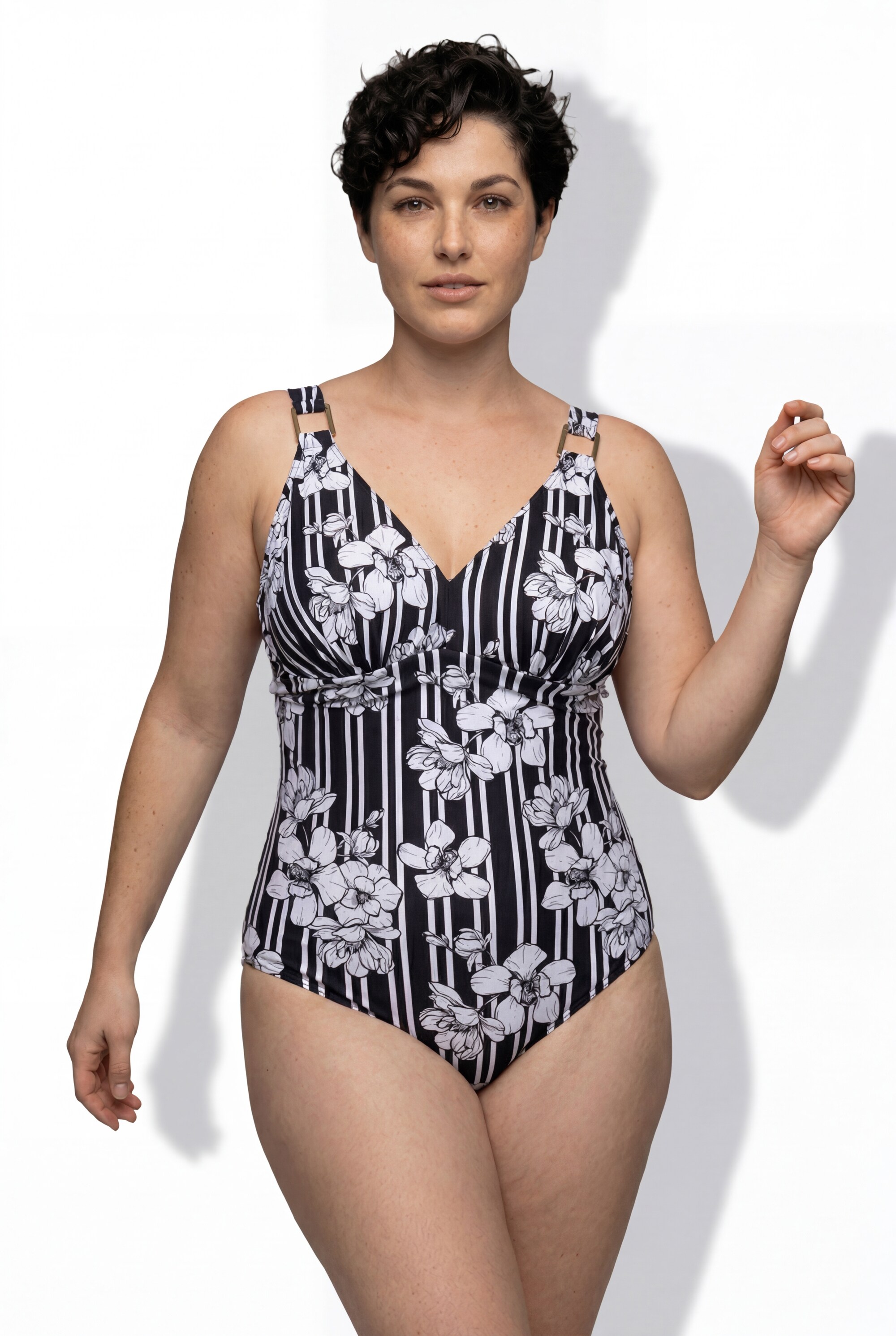 Maillot de bain avec bonnets souples, ULLA POPKEN
