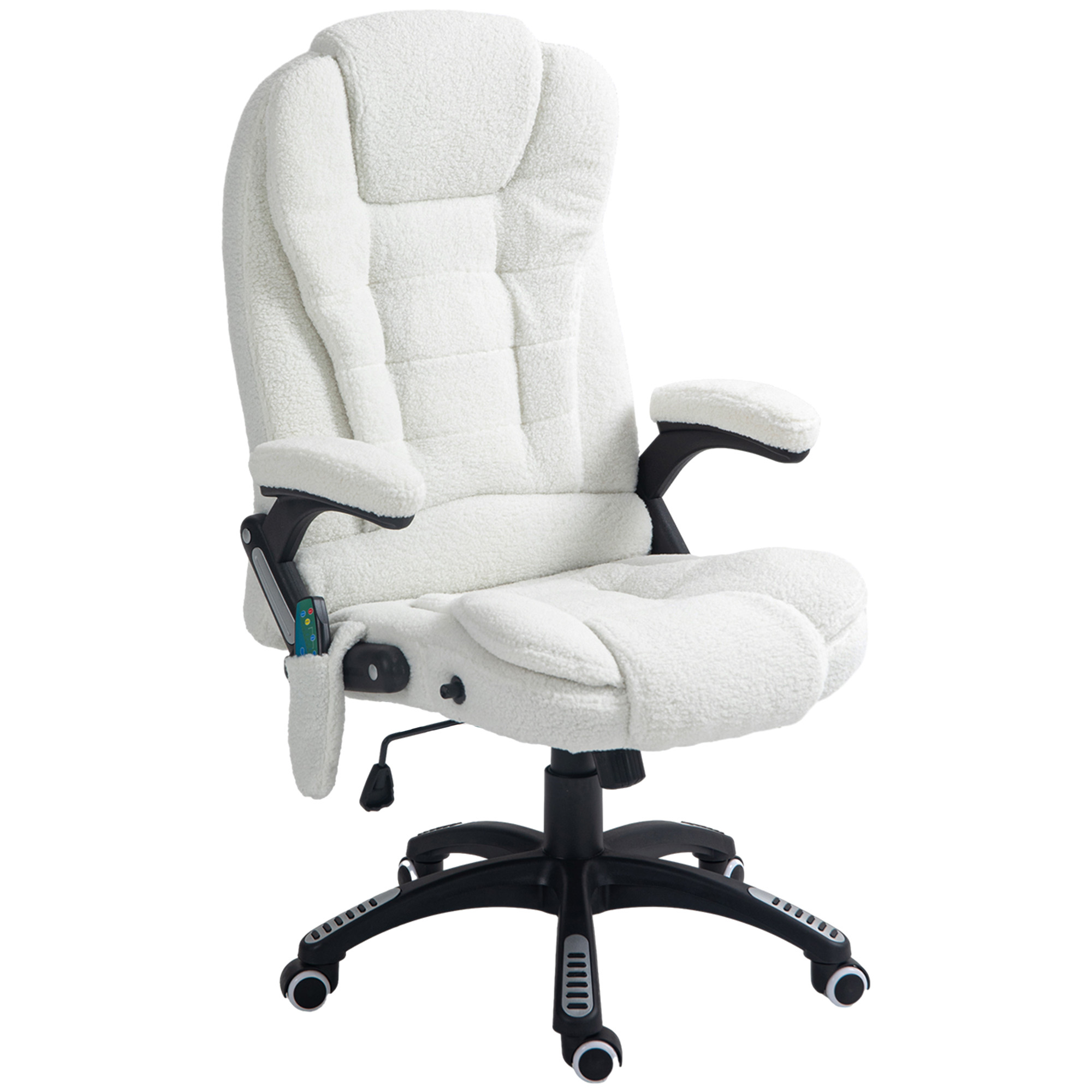Fauteuil de bureau avec fonction massage, HOMCOM
