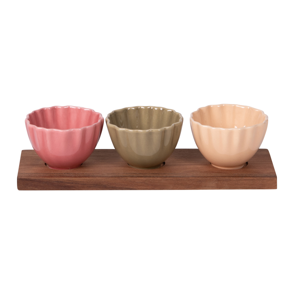 Set apéritif 3 pièces Agra, TABLE PASSION