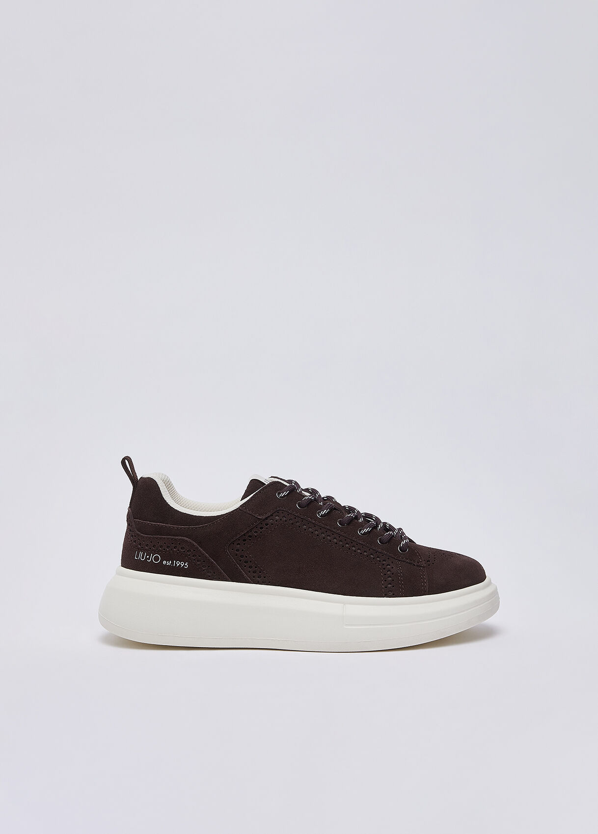 Sneakers plateforme en daim, LIU JO