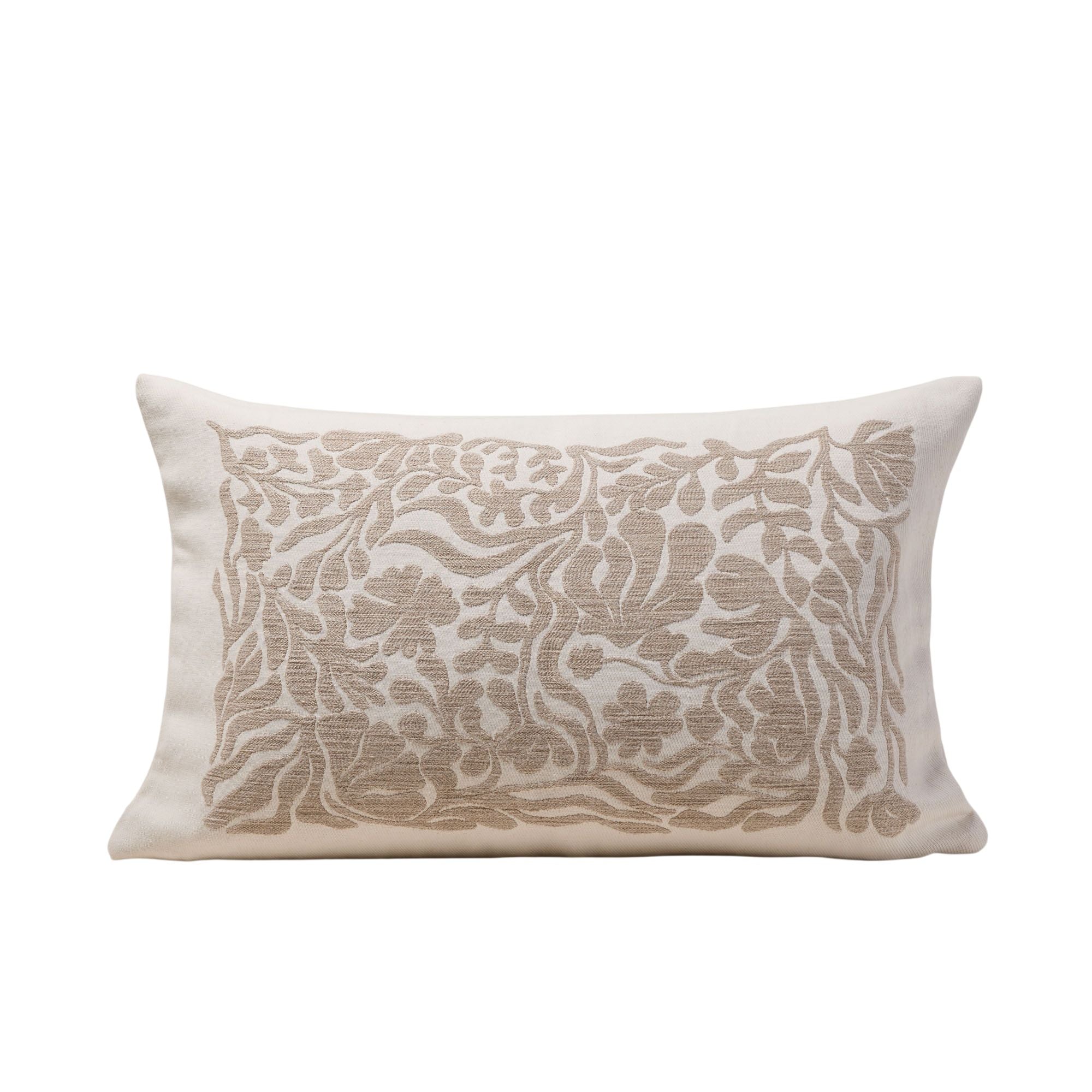 Housse De Coussin en Jacquard floral SILENE, MADURA