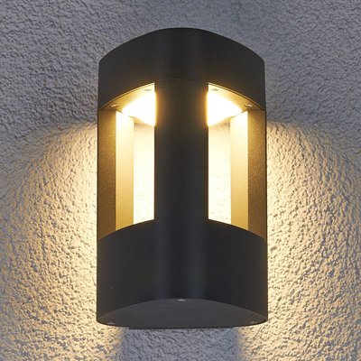 Applique extérieure en aluminium moderne LED LUCANDE