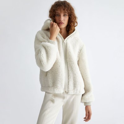 Veste en laine blanche