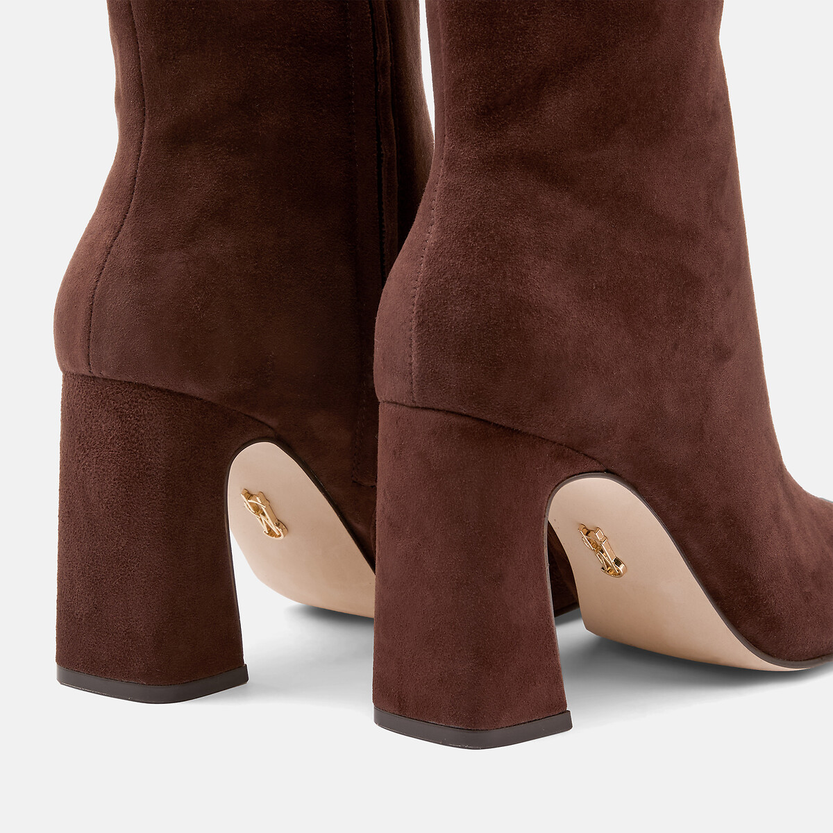 Steve Madden Botines de piel con tacón ancho — foto 3