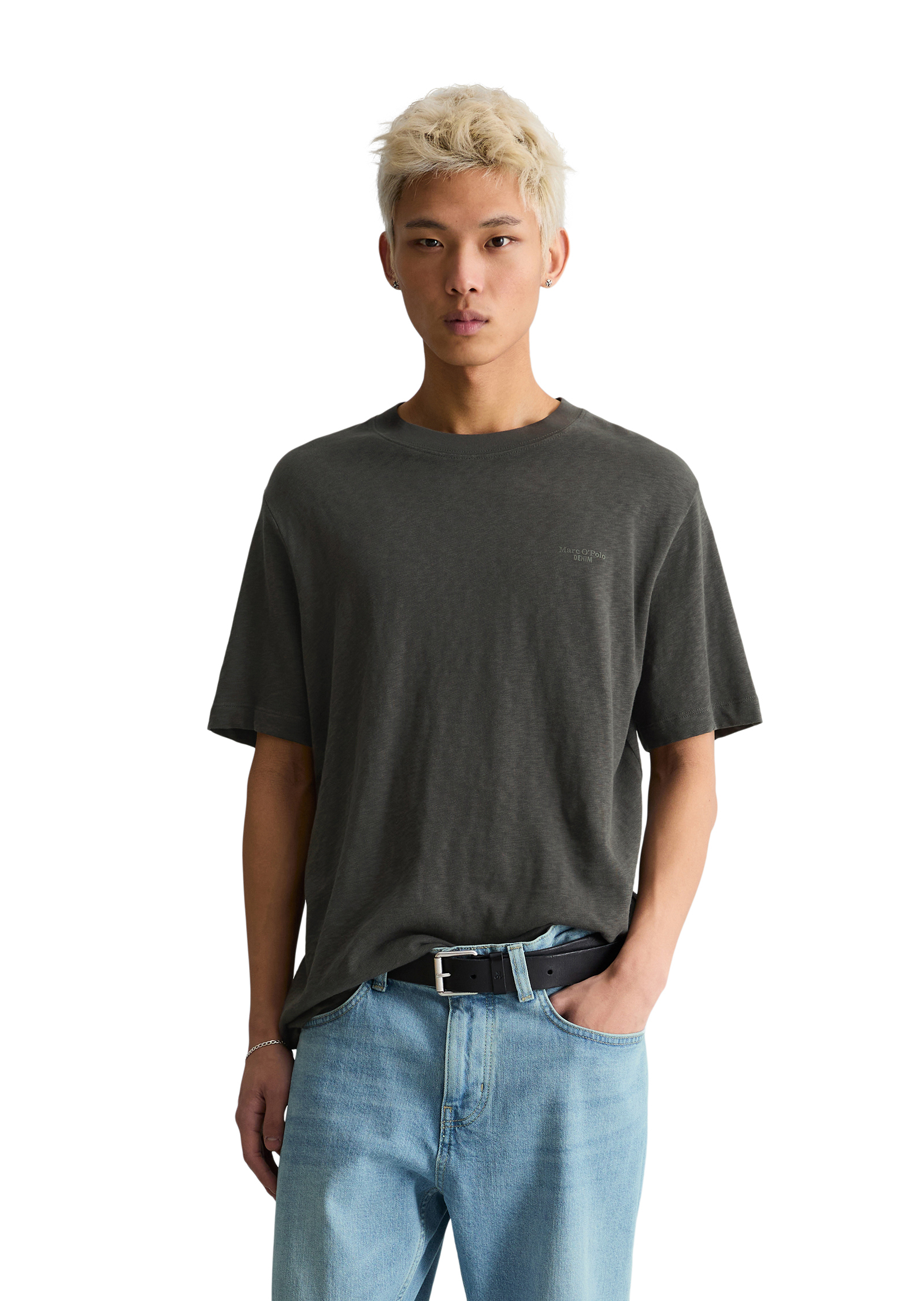 T-shirt regular en qualité jersey slub douce, MARC O’POLO DENIM