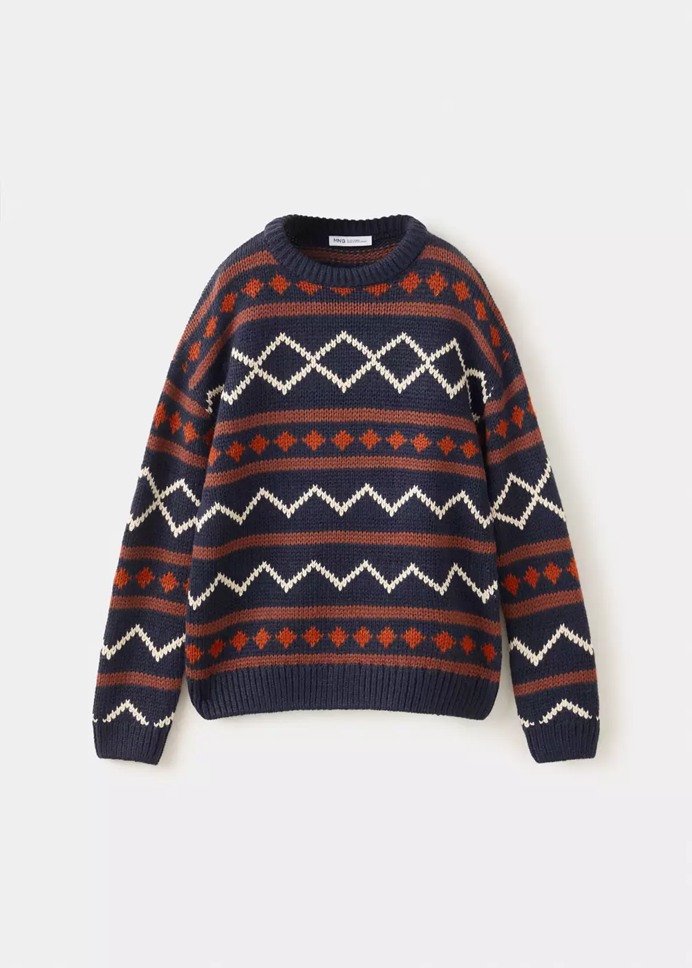 Pull en maille frise, MANGO KIDS