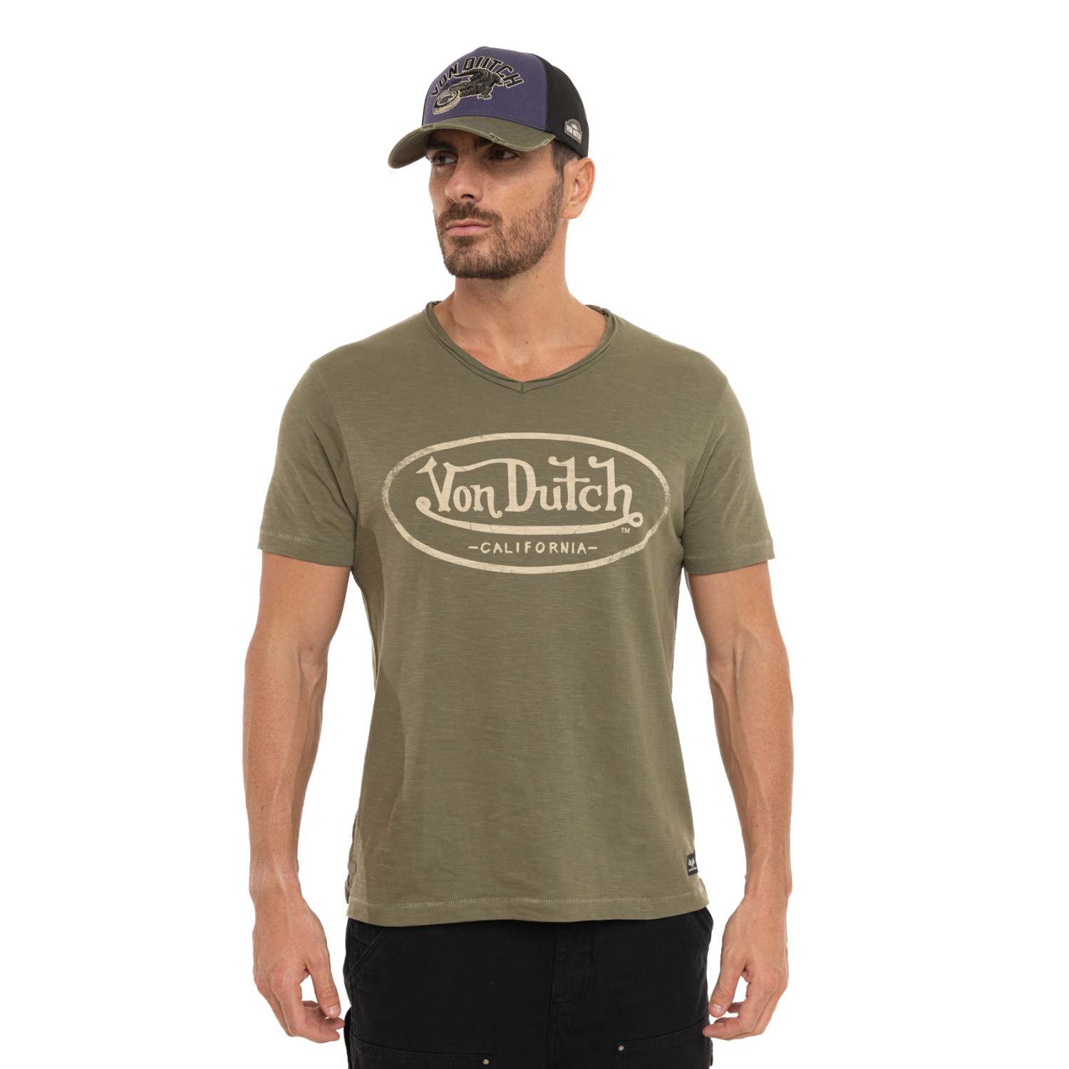 Tee Shirt en coton Ron, VON DUTCH