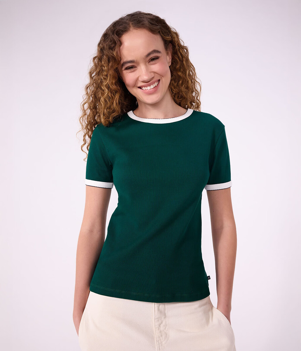 T-shirt, manches courtes, PETIT BATEAU