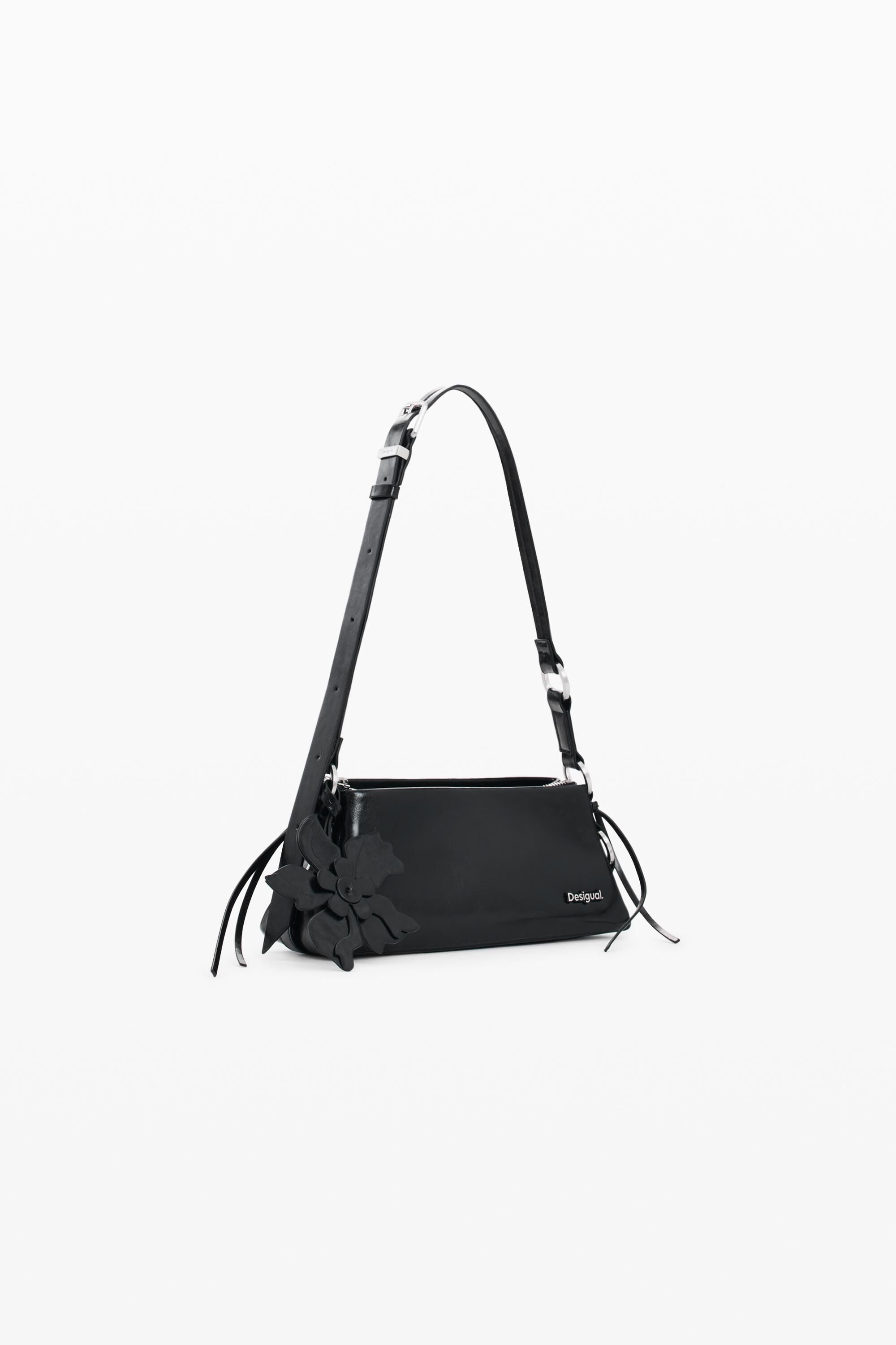 Sac moyen effet cuir charm, DESIGUAL