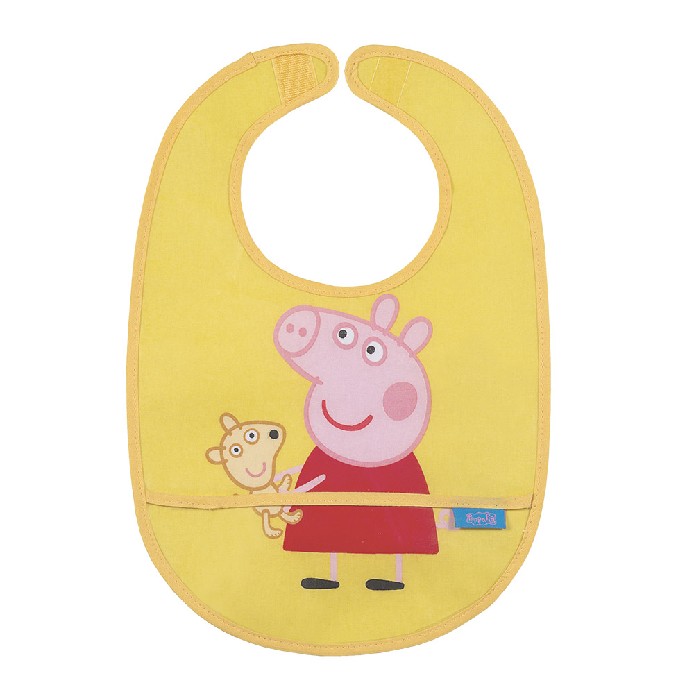 Bavoir PEPPA PIG, PETIT JOUR