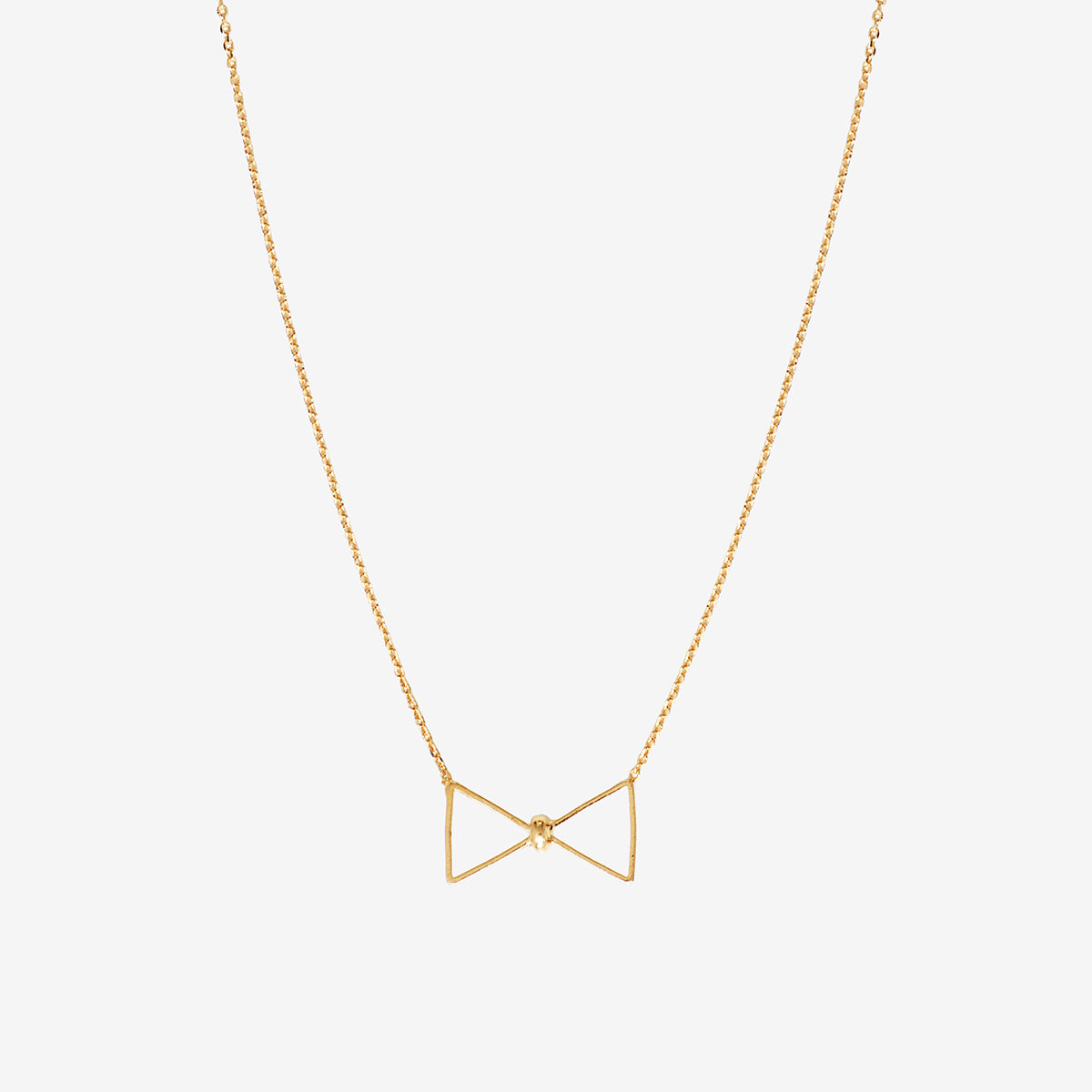 Collier doré - nœud pap, CAROLINE NAJMAN