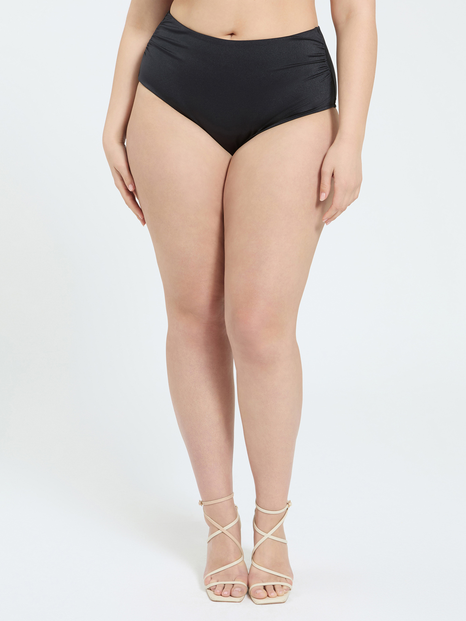 Culotte taille haute avec bande froncée, FIORELLA RUBINO