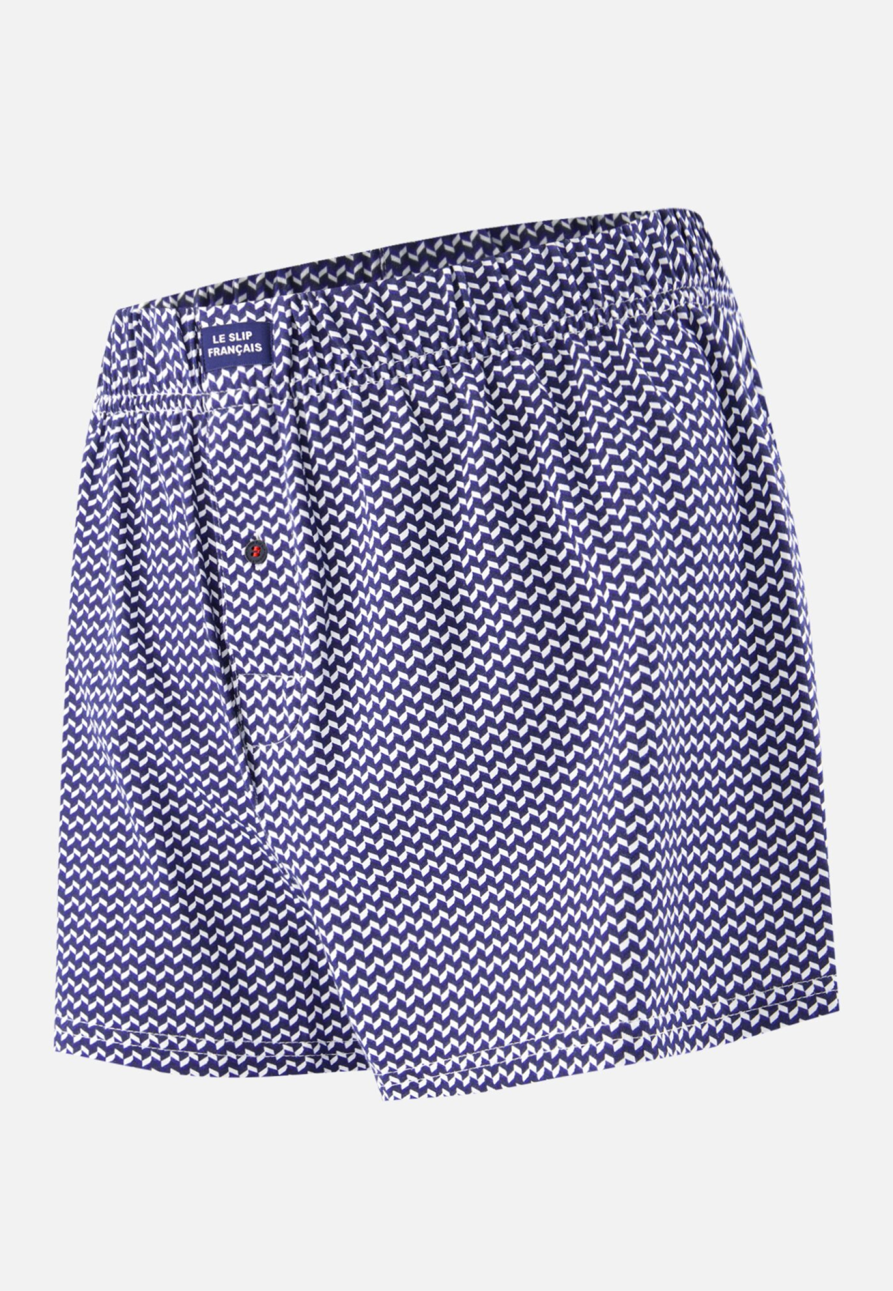 Caleçon vert à motif jungle en jersey de coton Fredo, LE SLIP FRANCAIS