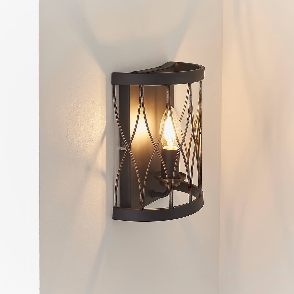 Houston Rustic Wall Light, SO'HOME
