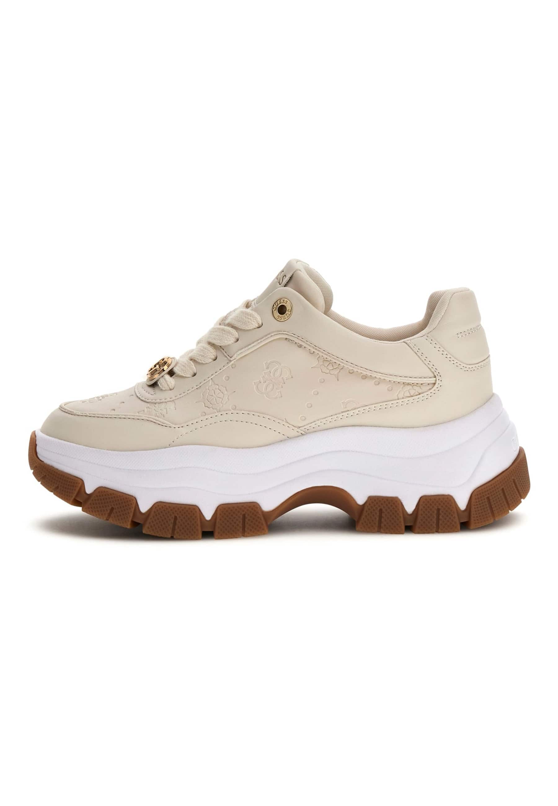 Baskets De Running Berrett Logo 4G Pivoine, GUESS