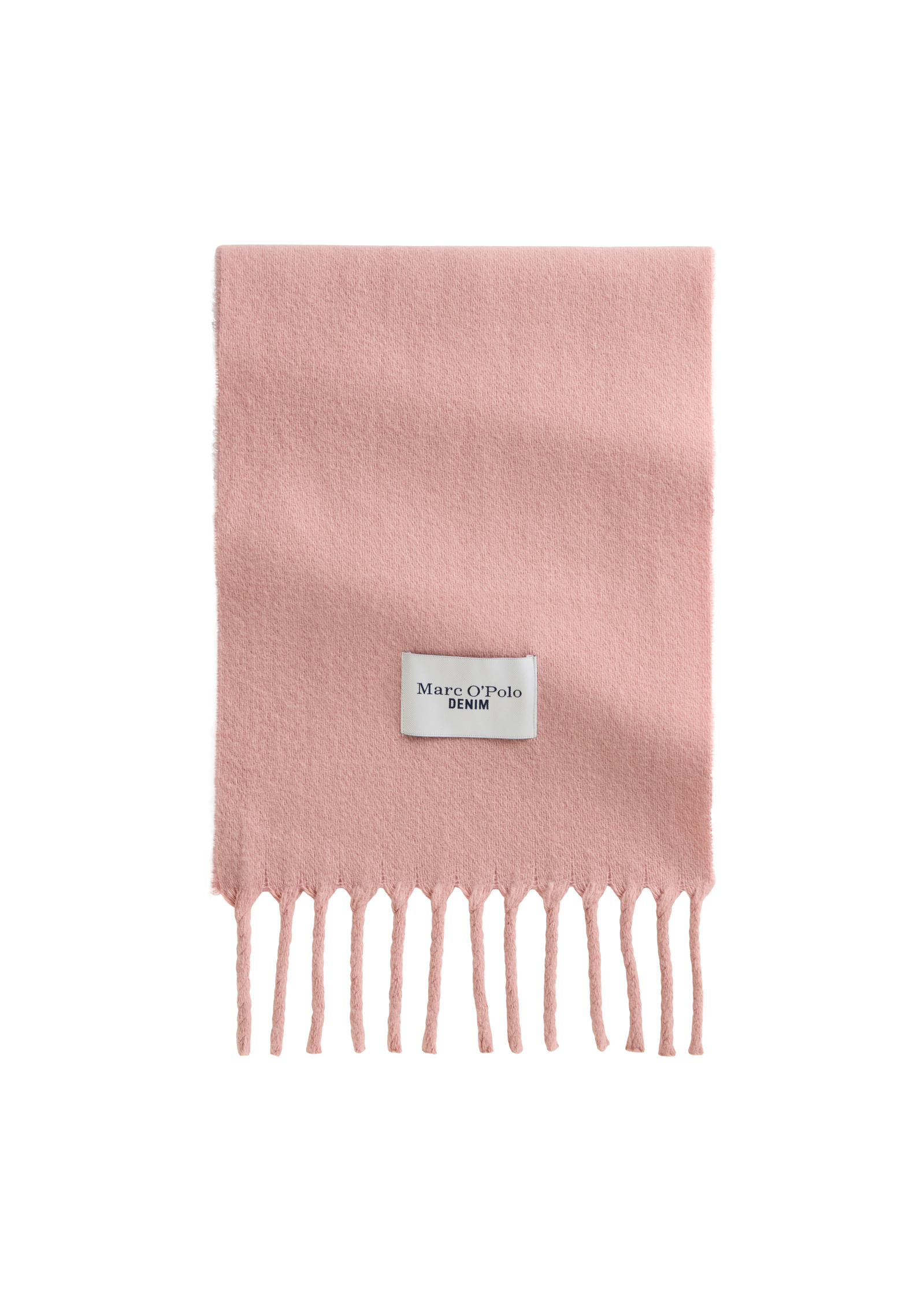 Écharpe en laine avec de longues franges, MARC O’POLO DENIM