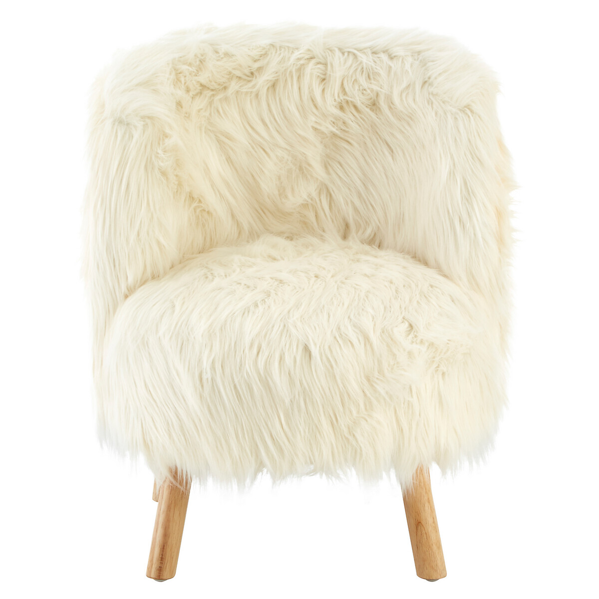 fur chair