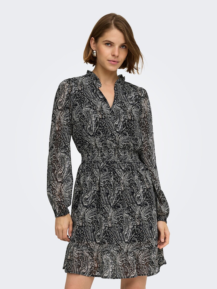Robe courte imprimée, ONLY
