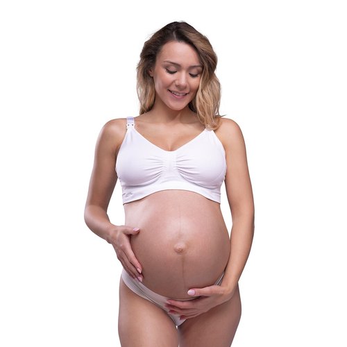 Maternity/nursing bra white Carriwell