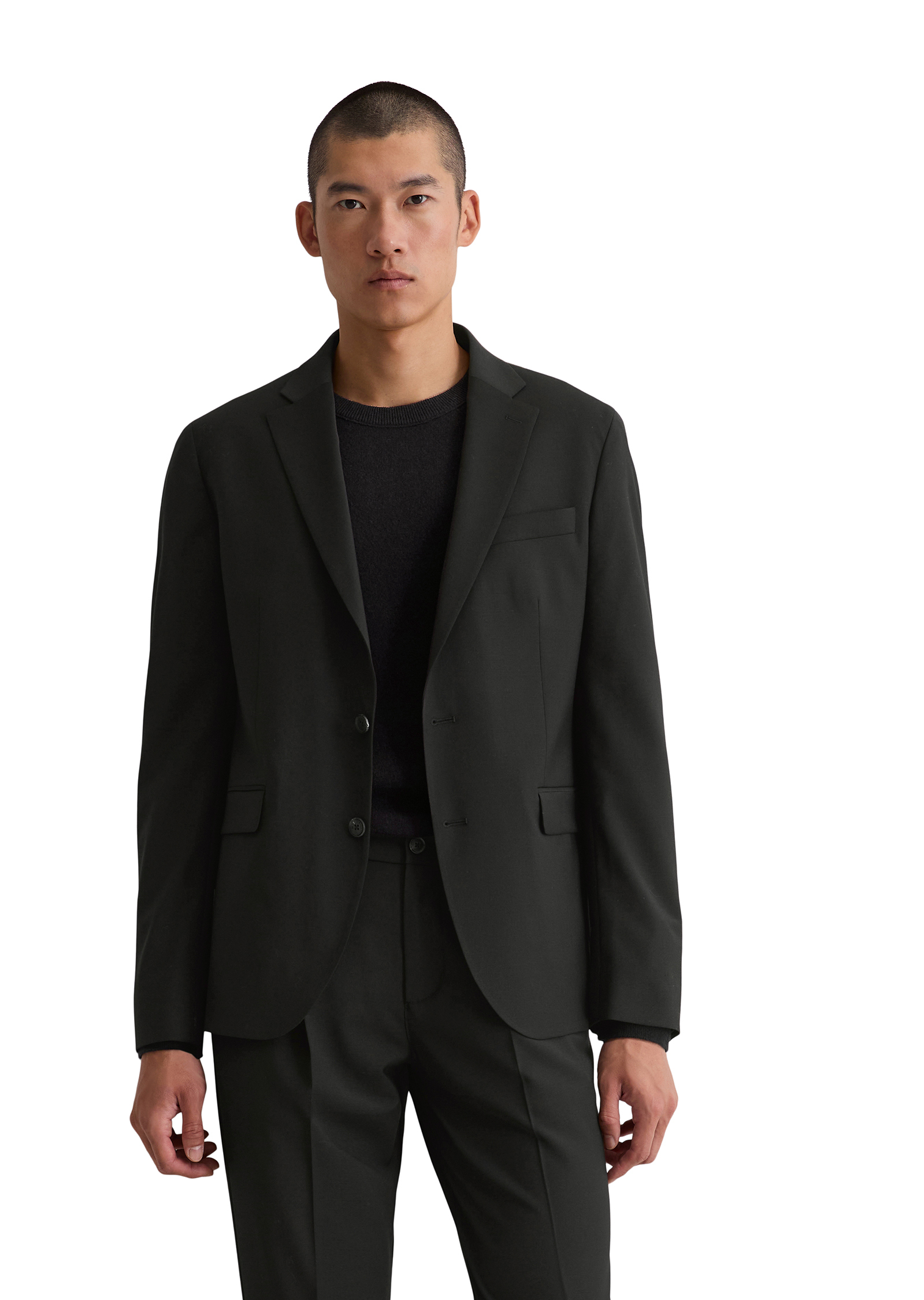 Veste shaped en Technical Wool Blend, MARC O'POLO
