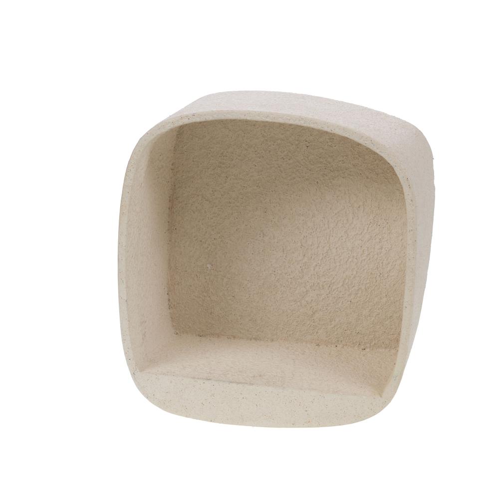 Étagère carrée effet pierre H37 cm Bakar, AMADEUS
