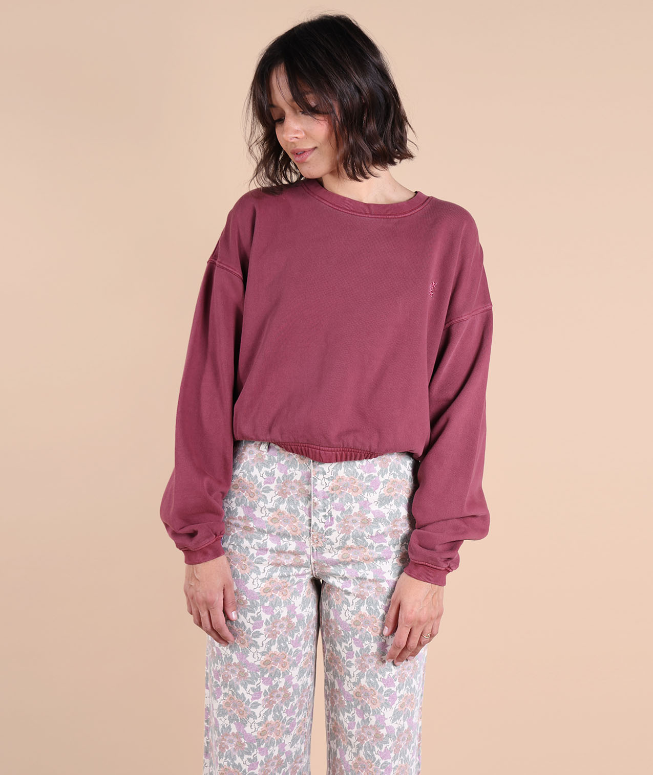 Crewneck sweat uni SCROP, OXBOW