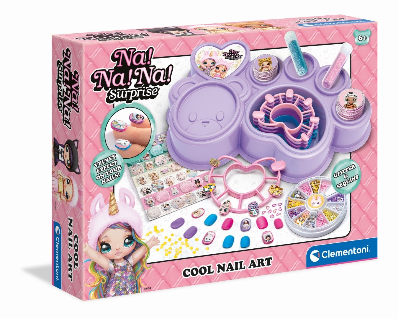 Coffret manucure - na na na !, CLEMENTONI