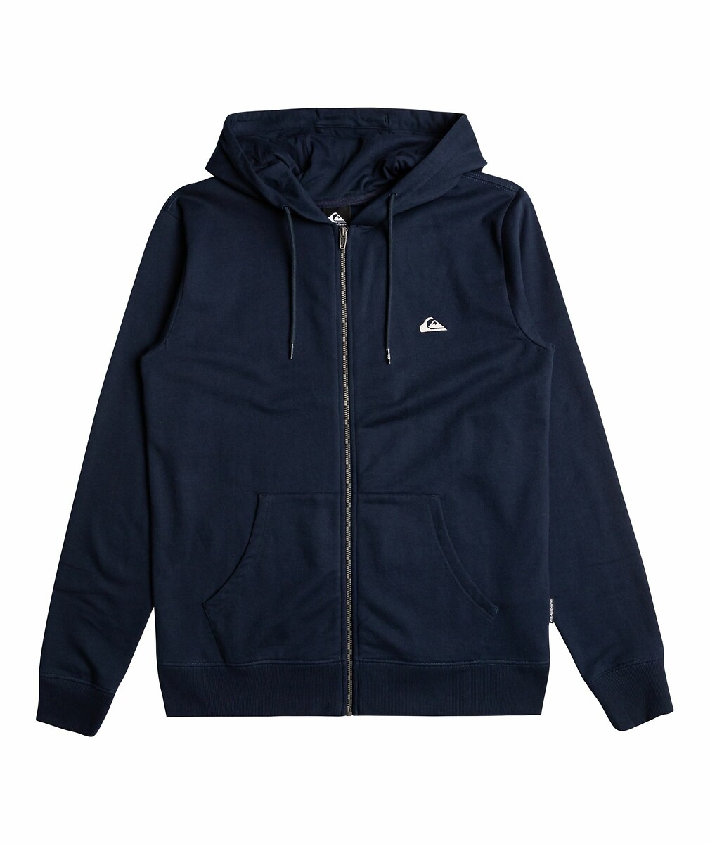 Felpa con cerniera e cappuccio, QUIKSILVER