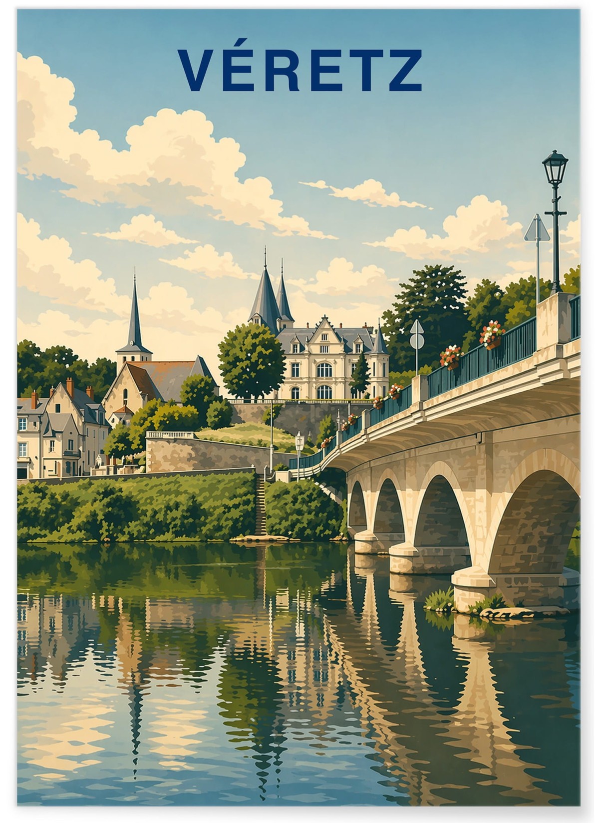 Affiche Véretz, L'AFFICHERIE