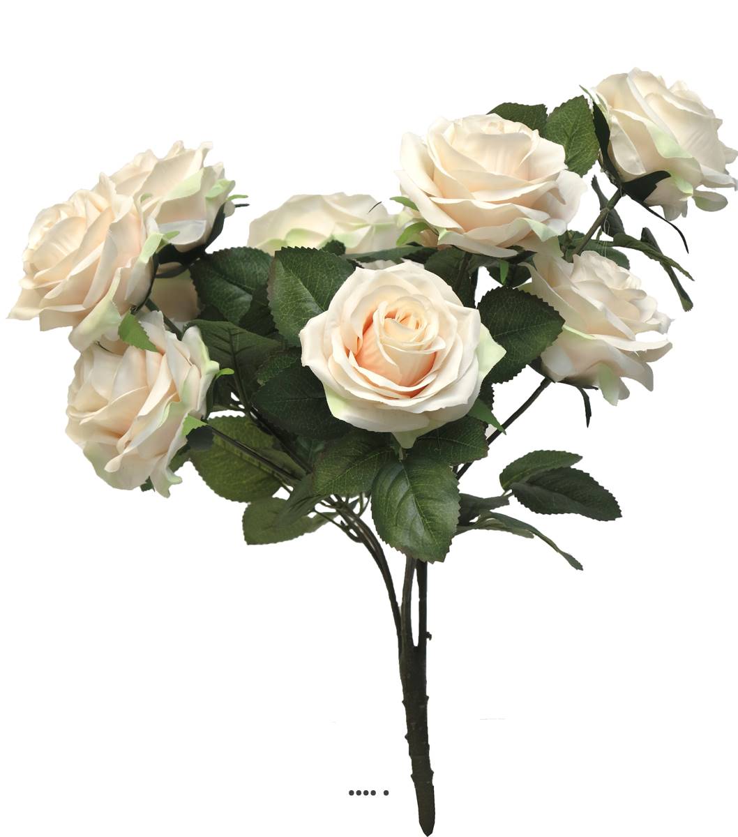 Bouquet de rose Paris artificielle, 10 tête, ARTIFICIELLES