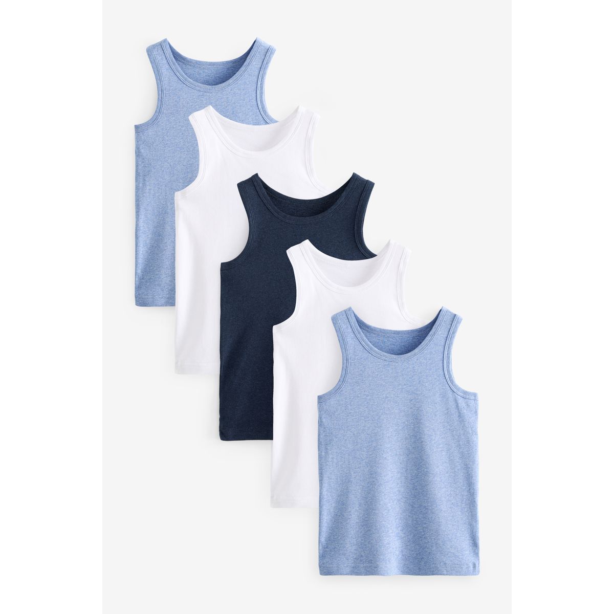Débardeurs bio coupe classique, lot de 5, NEXT