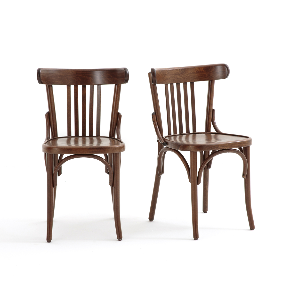 Product photograph of Set Of 2 Bistro Bar Chairs from La Redoute UK