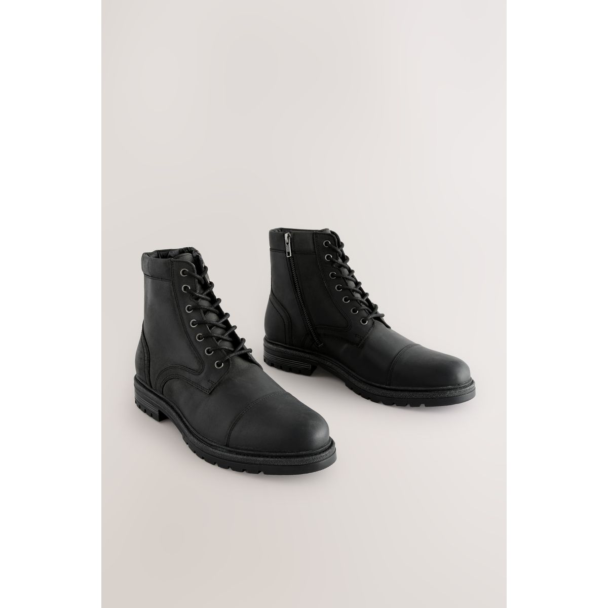 Bottines zippées à bout renforcé, NEXT
