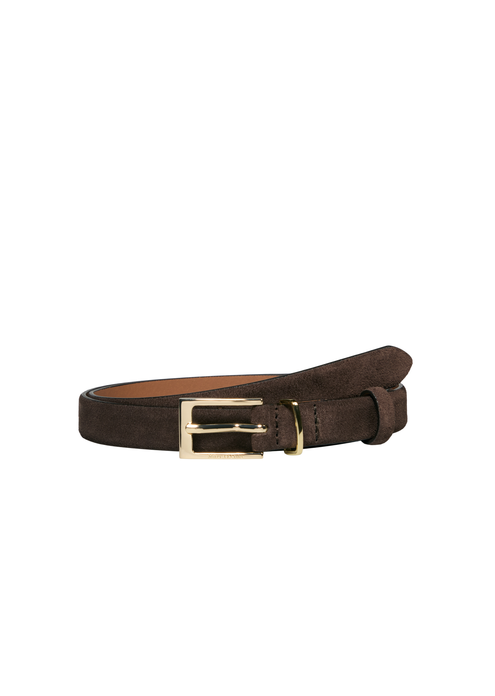 Ceinture modèle Gusa en cuir velours, MARC O'POLO