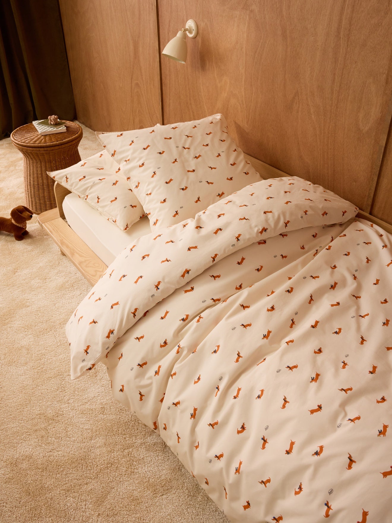 Housse de couette percale de coton "Loki", CYRILLUS