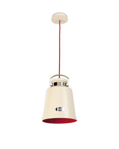 Suspension en métal vintage, D.26.5 , ANCIEN, LEDS C4
