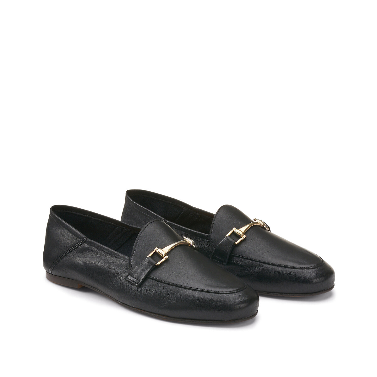 La Redoute Collections Mocasines Signature de piel con morsetti