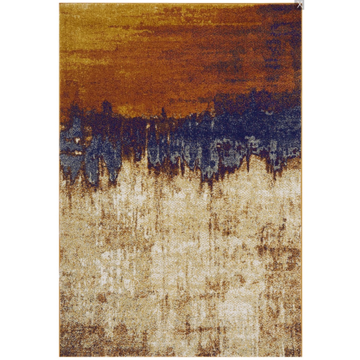 Tapis moderne tissé plat dégradé AVON, NOVATREND