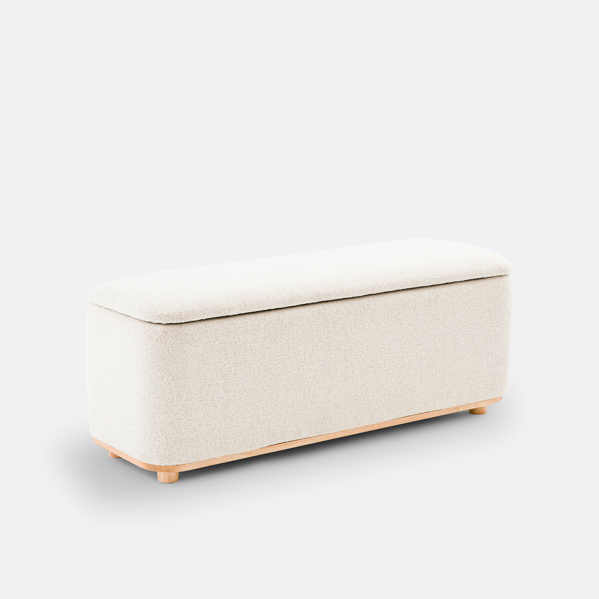 Banc Coffre Tissu Bouclette, Elia