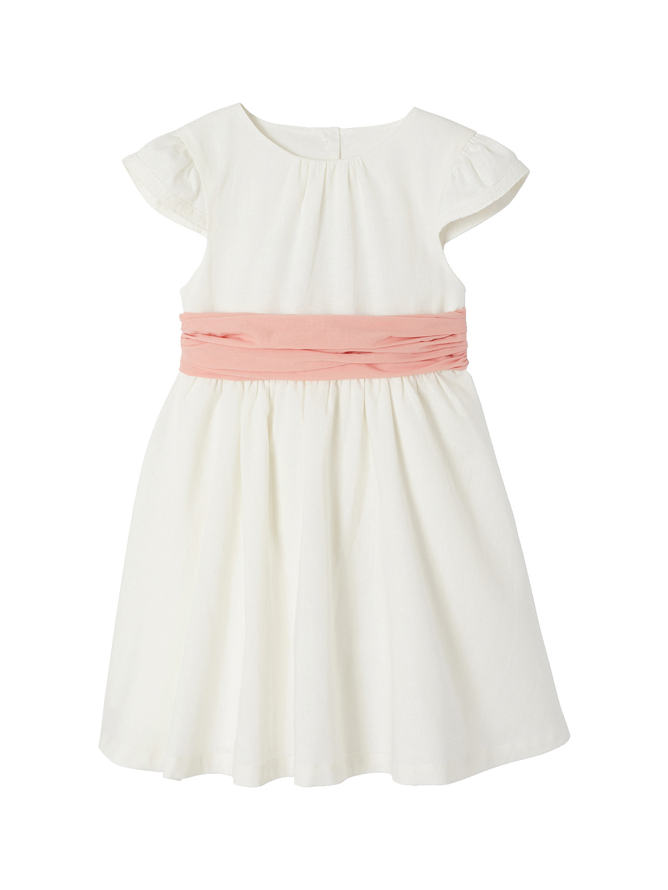 Robe fête patineuse nœud, VERTBAUDET