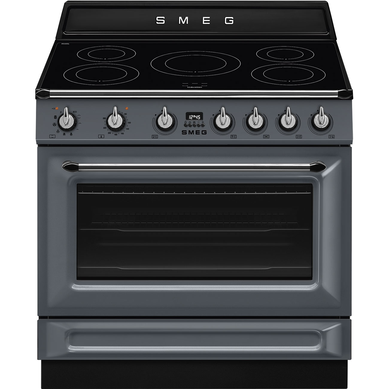 Piano de cuisson induction 90cm pyrolyse TR90, SMEG