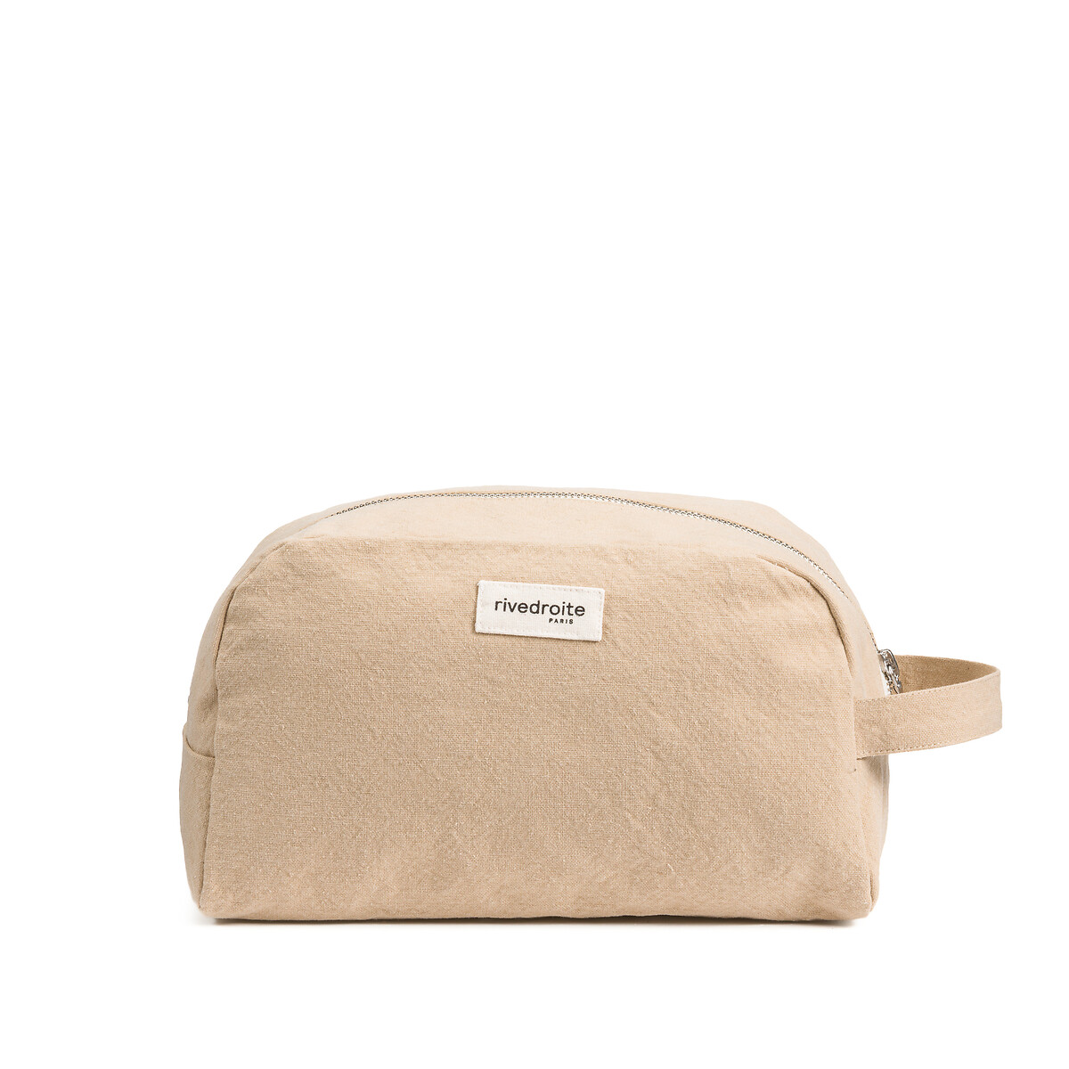 Hermel Cotton Toiletry Bag with Zip Fastening
