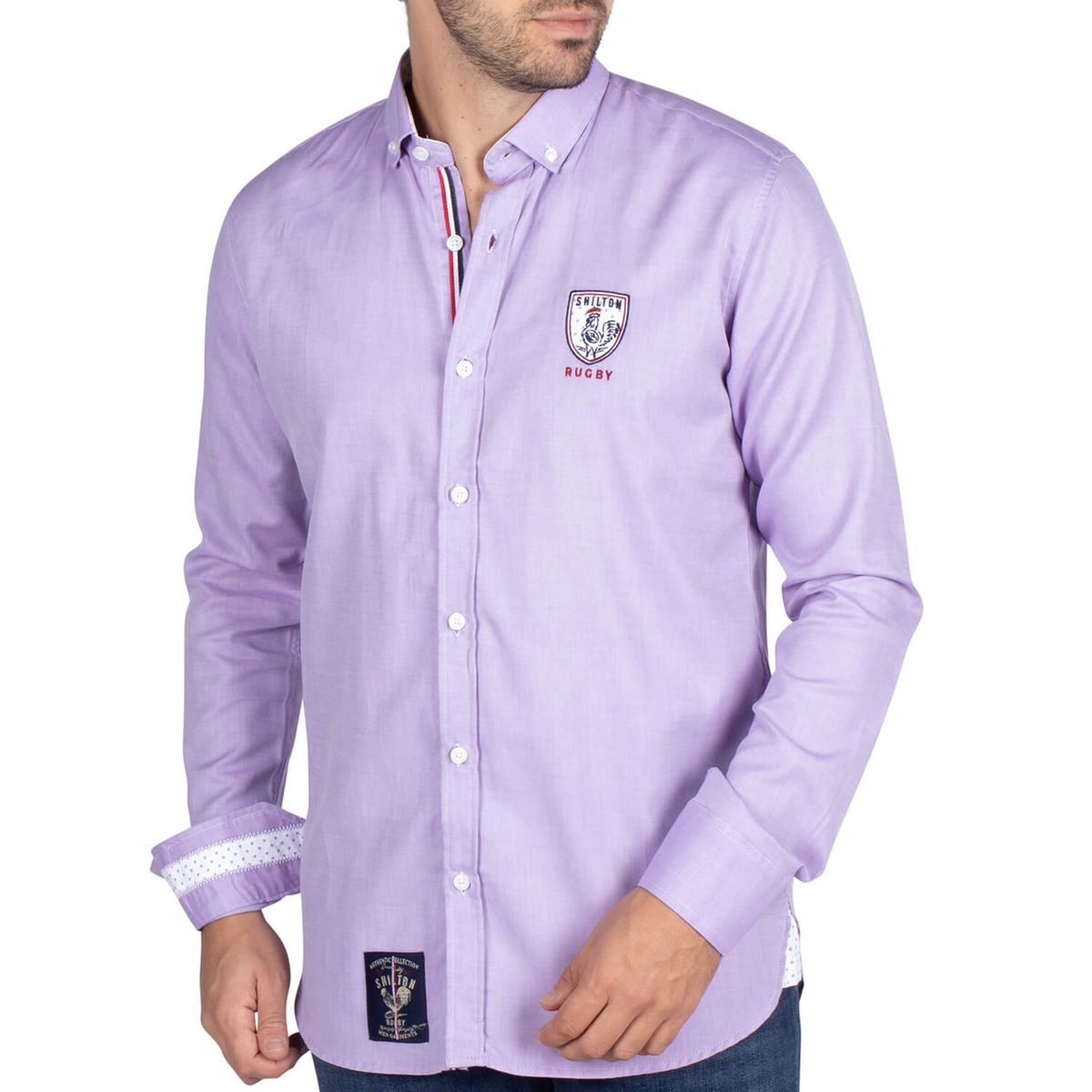 Chemise homme couleur lilas La Redoute