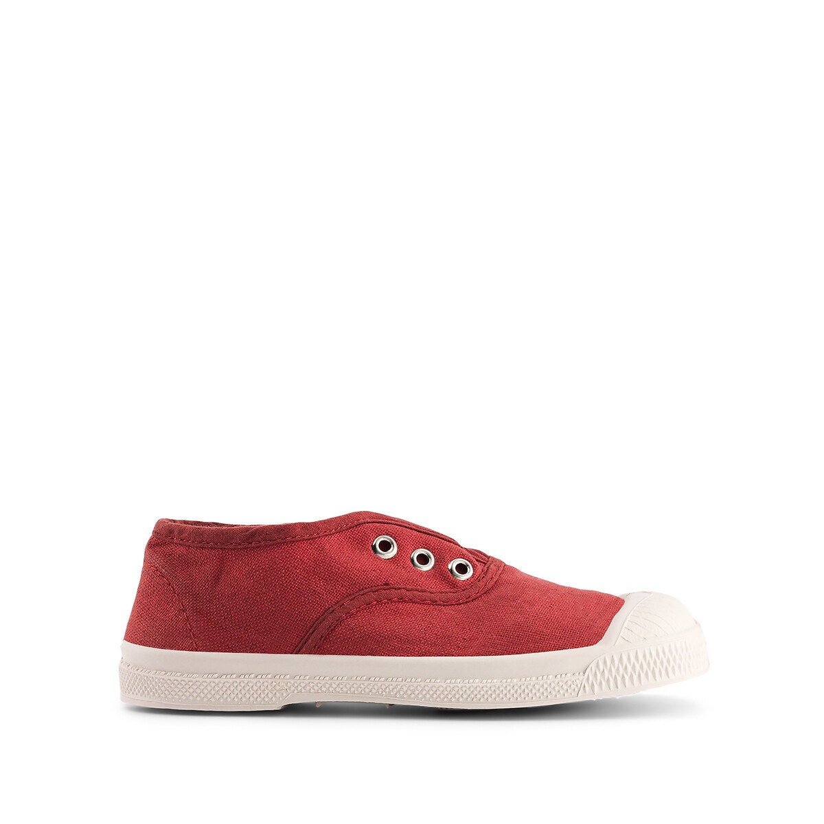Tennis toile outlet sans lacet