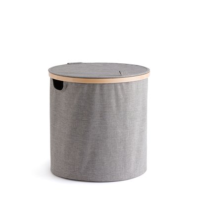 Bambo Polyester and Bamboo Laundry Basket LA REDOUTE INTERIEURS