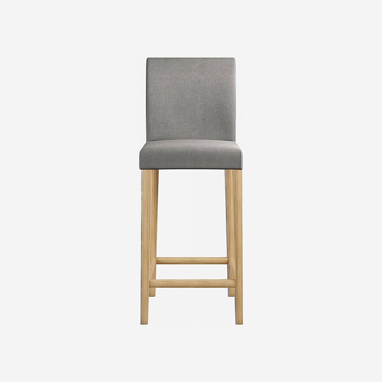 Chaise haute de bar en tissu ELEONORA, HABITAT